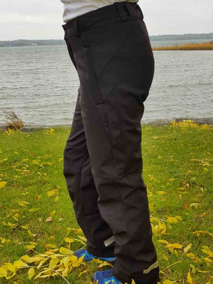 Supreme Softshell Trousers Black Kids Junior - Slaskis