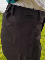 Supreme Wide Softshellbyxa Svart Barn Junior - Slaskis