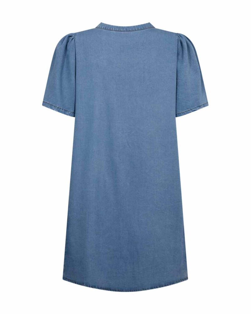 Solda Denim Dress Women Light Blue Denim | Smilebutiken - Freequent