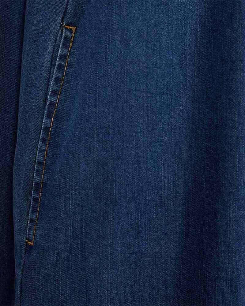 Solder Denim Dress Women Medium Blue Denim | Smilebutiken - Freequent