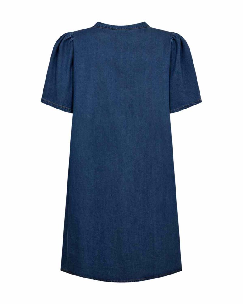 Solder Denim Dress Women Medium Blue Denim | Smilebutiken - Freequent