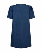Solder Denim Dress Women Medium Blue Denim | Smilebutiken - Freequent