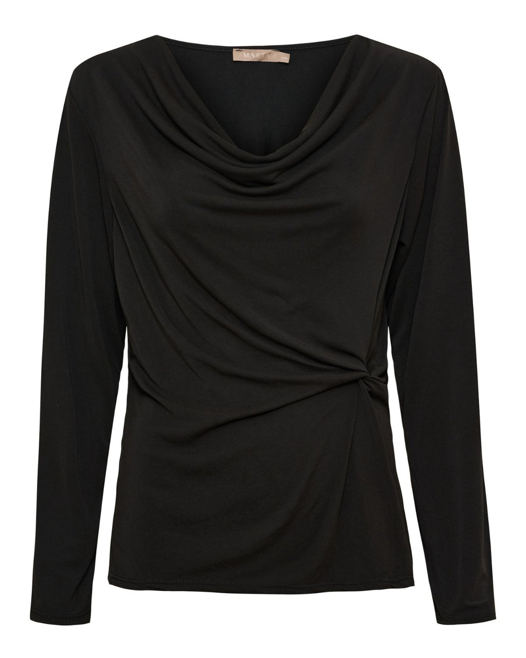 Soletta Draperad Topp Dam Svart Black | Smilebutiken - Marta du Château