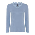 Cicillia Topp med spets Dam Dusty Blue Soulmate