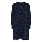 Ebba Klänning Dam Dark Navy Soulmate