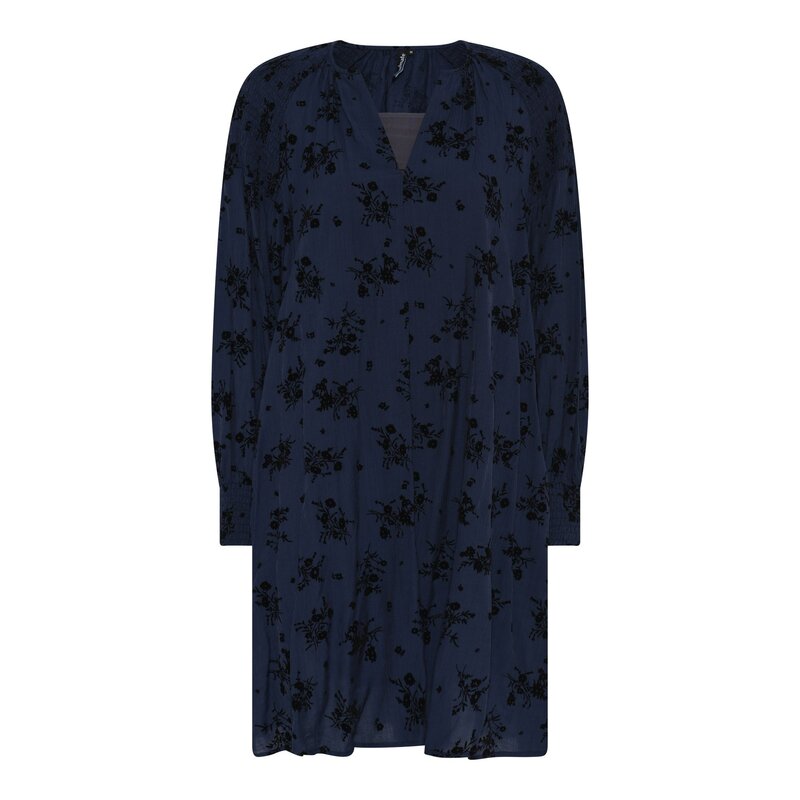 Ebba Klänning Dam Dark Navy Soulmate