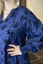 Ebba Klänning Dam Dark Navy Soulmate