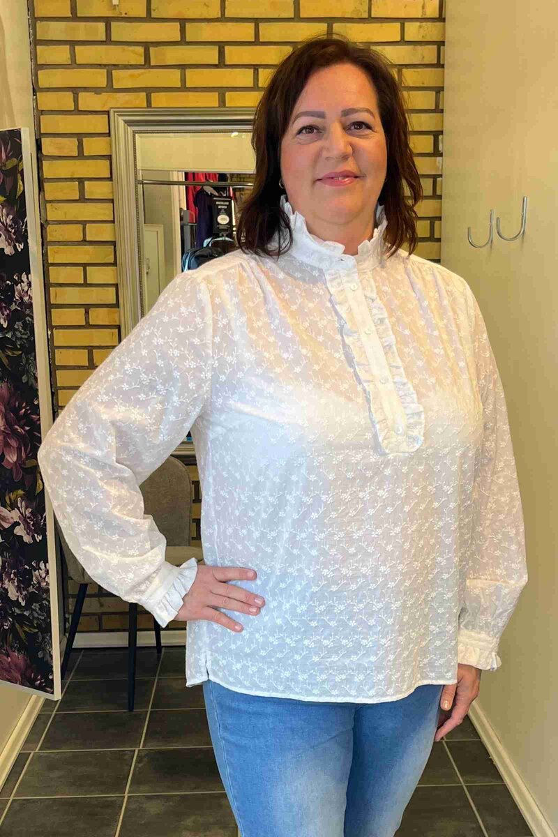 Gunhild Blouse Women White Soulmate