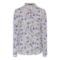 Divalli Mönstrad Blus Dam Light Blue Soulmate