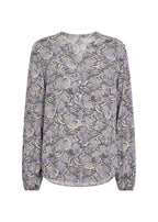 Adine Blouse Women Lilac Breeze Combi Soyaconcept