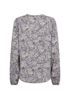 Adine Blouse Women Lilac Breeze Combi Soyaconcept