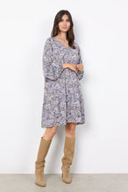 Adine Dress Women Lilac Breeze Combi Soyaconcept