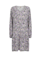 Adine Dress Women Lilac Breeze Combi Soyaconcept