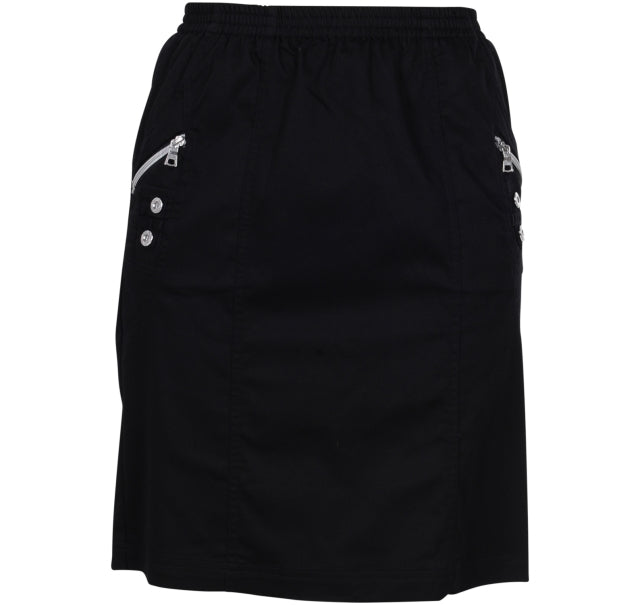 Way Of Sweden Akila Skirt Women Black - Soyaconcept