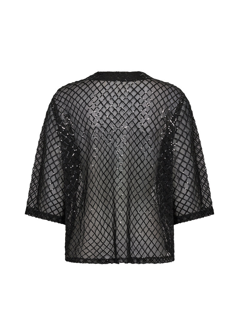 Asima 2 Cardigan Dam Black Soyaconcept