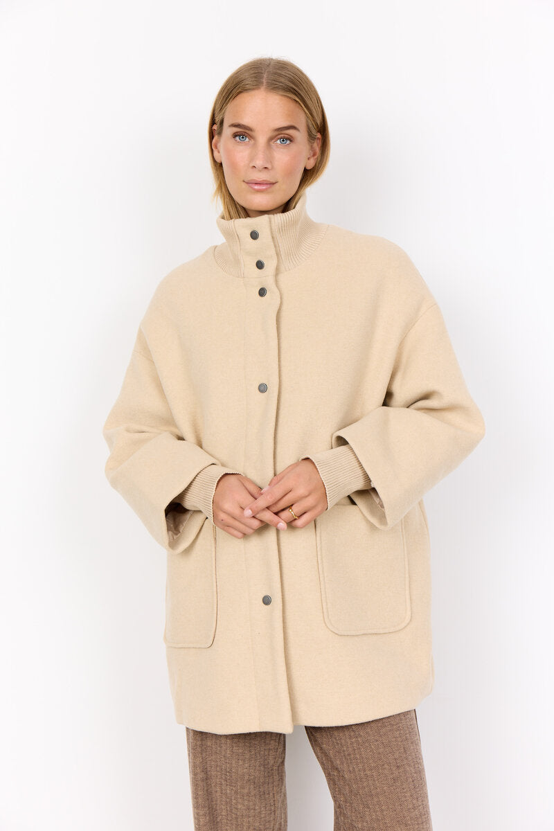 Asta Jacket Women Sand Soyaconcept