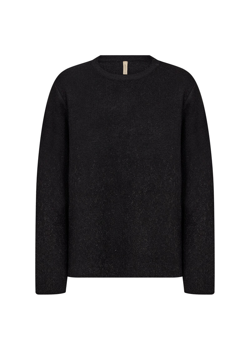 Audrey 1 Pullover Dam Black Combi Soyaconcept