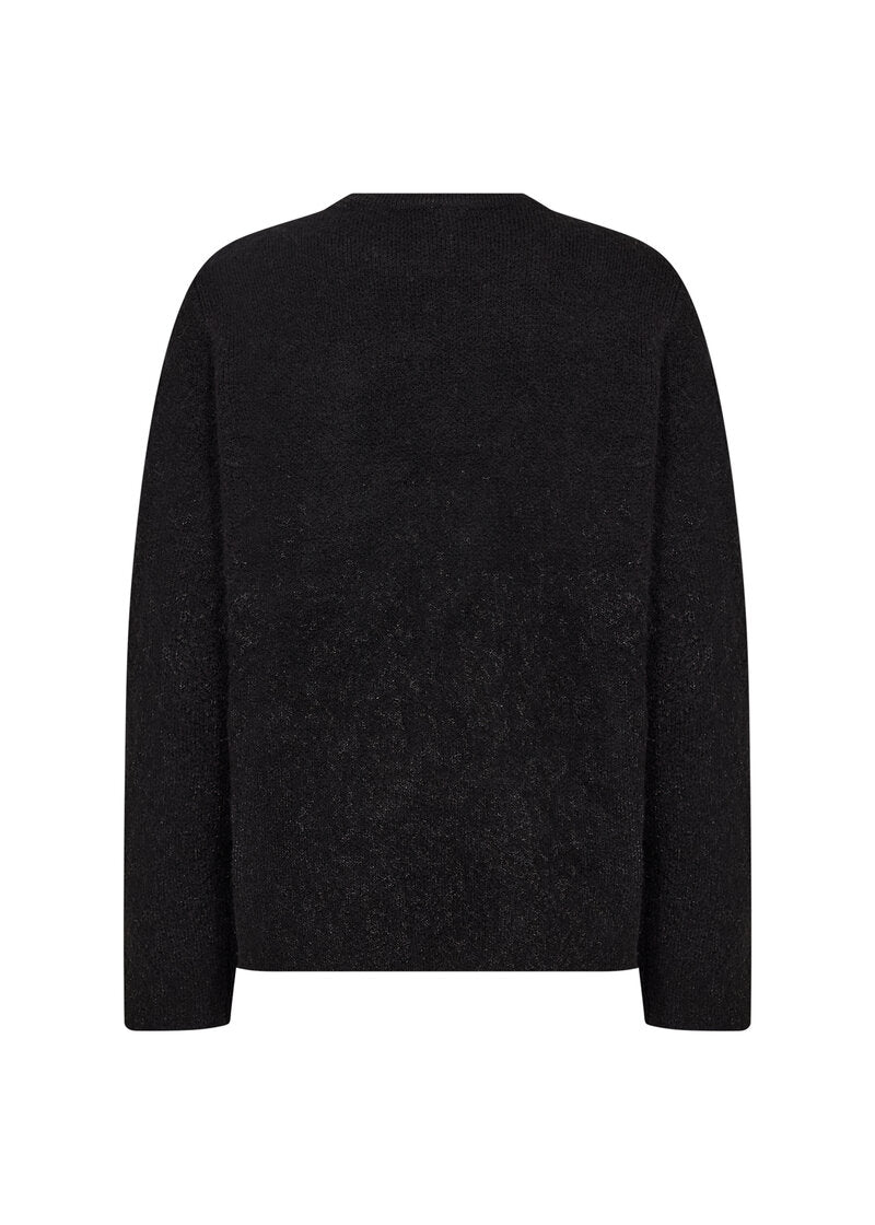 Audrey 1 Pullover Dam Black Combi Soyaconcept