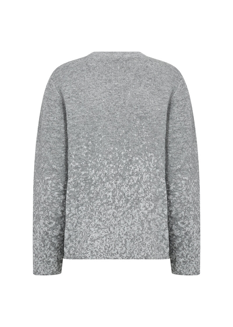 Audrey 1 Pullover Dam Med Grey Melange Combi Soyaconcept