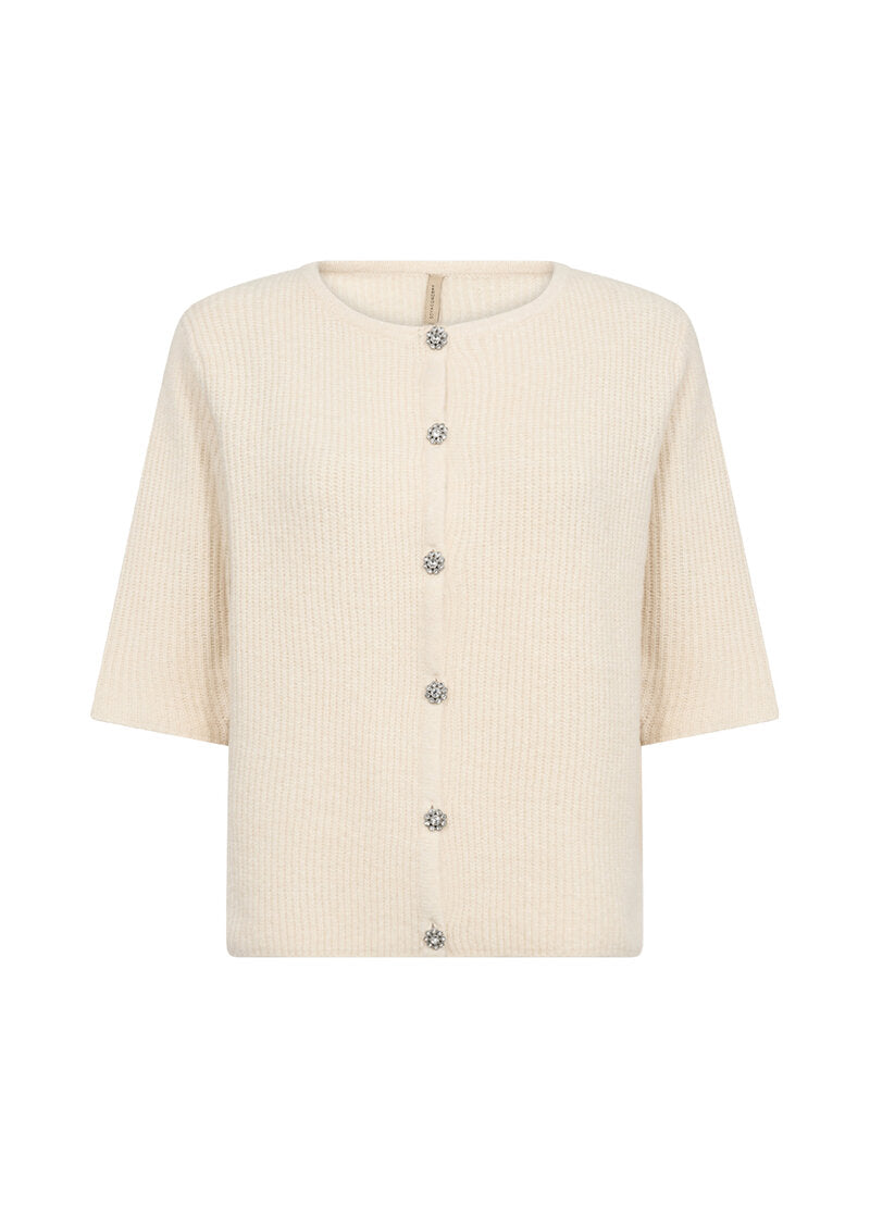 Avalon 2 Cardigan Ladies Cream Melange Soyaconcept