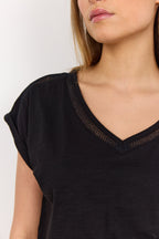 Babette 57 T-shirt Women Black Soyaconcept