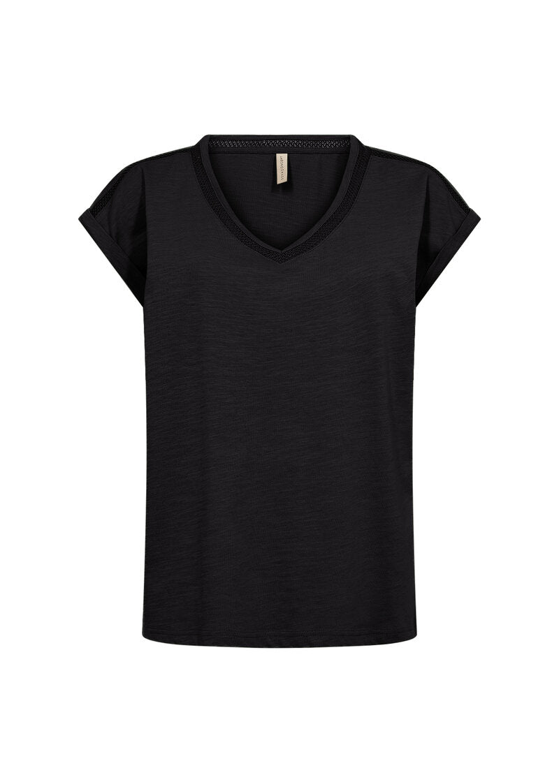 Babette 57 T-shirt Women Black Soyaconcept