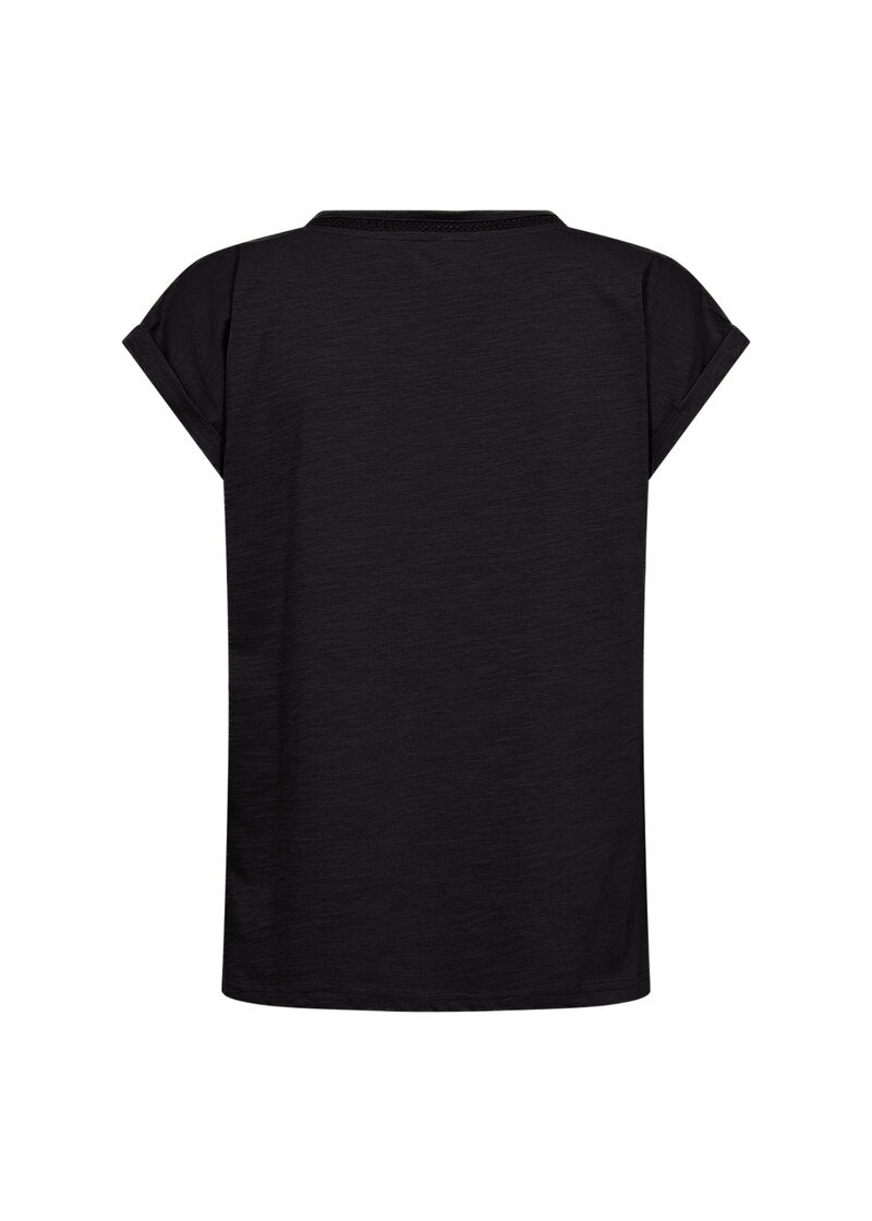 Babette 57 T-shirt Women Black Soyaconcept