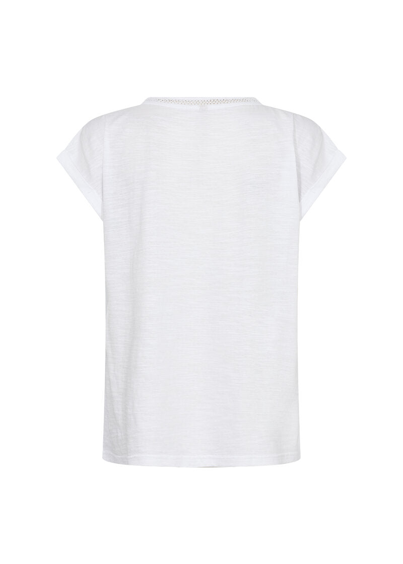 Babette 57 T-shirt Dam White Soyaconcept
