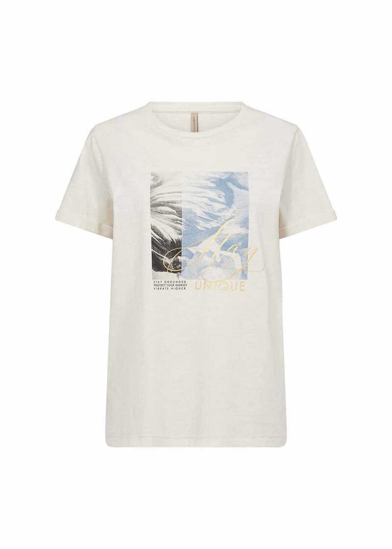 Babette 59 T-shirt Women Crystal Blue Soyaconcept