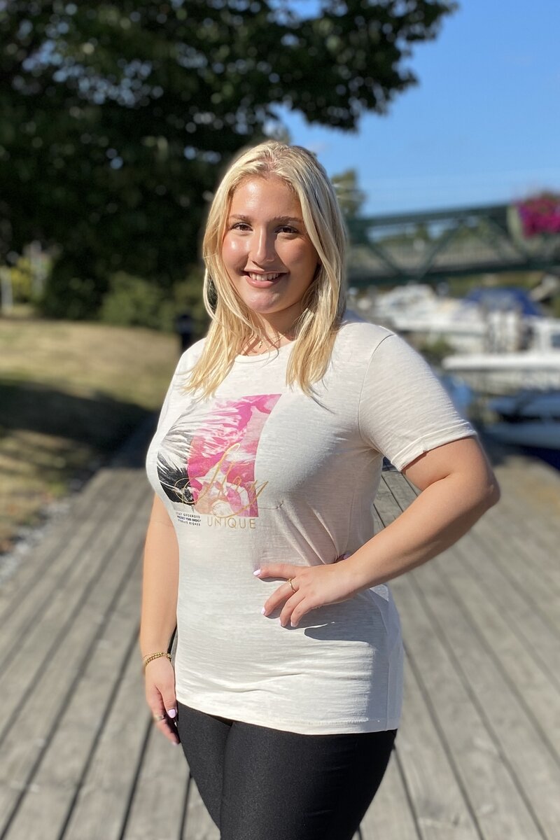 Babette 59 T-shirt Ladies Pink Soyaconcept