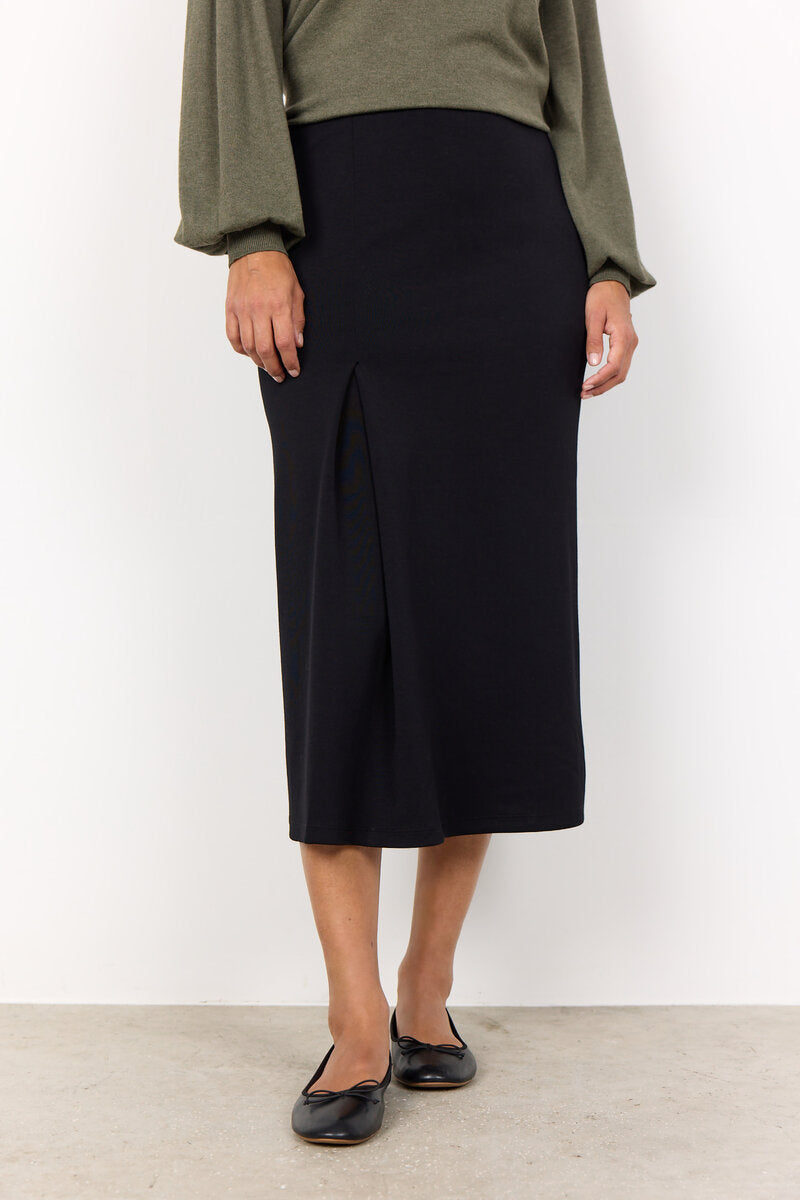 Banu 204 Kjol Dam Black Soyaconcept