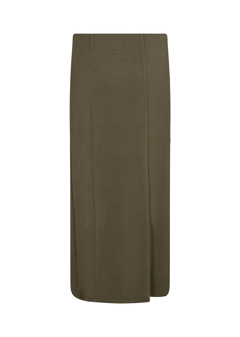 Banu 204 Skirt Women Dark Olive Soyaconcept