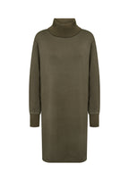 Banu 206 Klänning Dam Dark Olive Soyaconcept