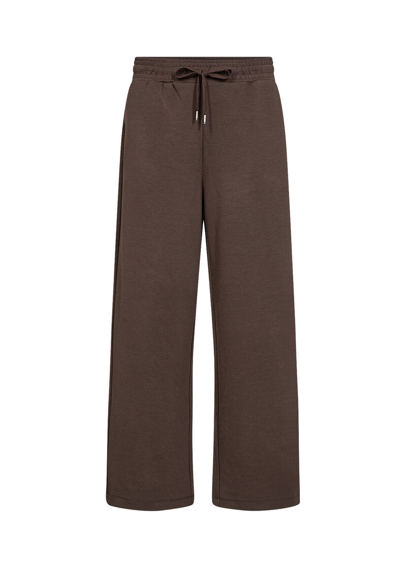 Banu 33 Trousers Women Hot Fudge Soyaconcept