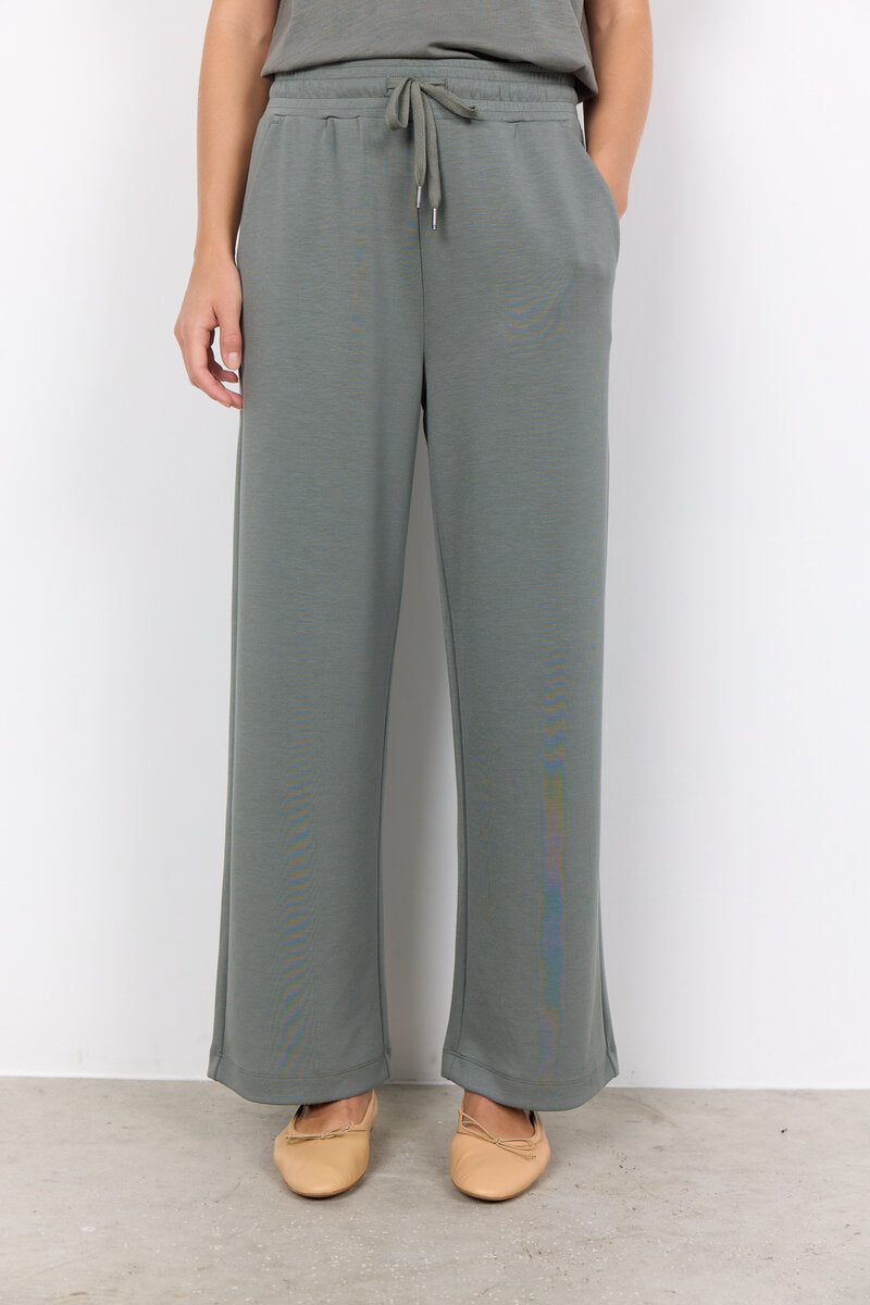 Banu 33 Trousers Women Misty Soyaconcept