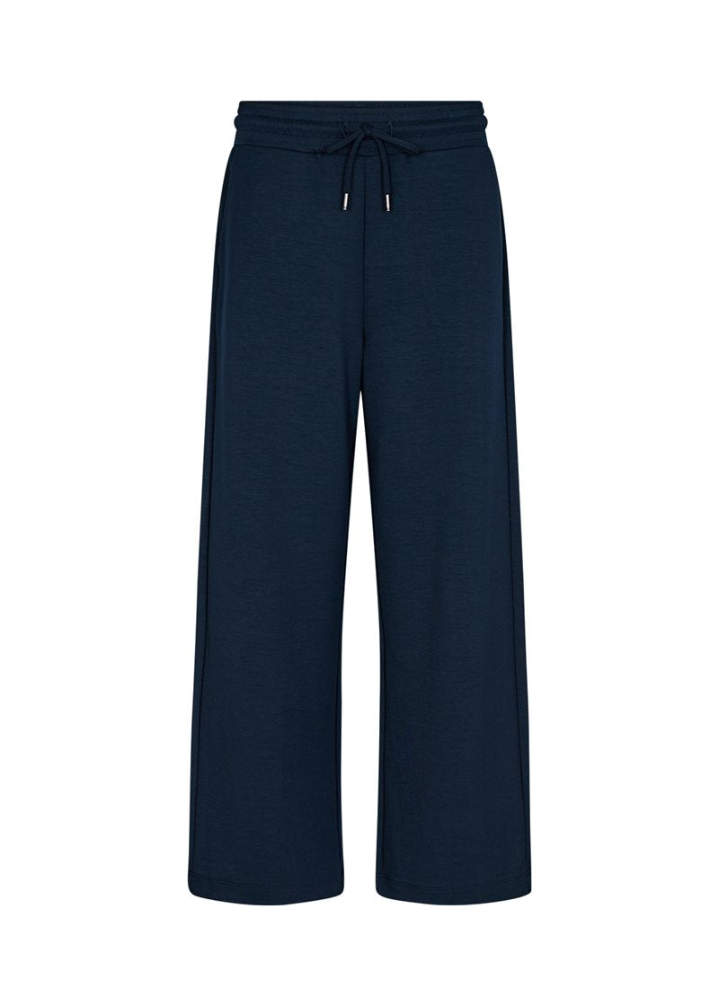 Banu 33 Trousers Women Navy Soyaconcept