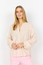 Barbra 1 Blus Dam Cream Soyaconcept