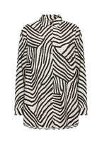 Becca 2 Shirt Women Black Combi Soyaconcept