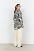 Becca 2 Shirt Women Black Combi Soyaconcept