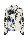 Leg 1 Blouse Women Navy Combi Soyaconcept