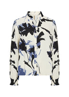 Leg 1 Blouse Women Navy Combi Soyaconcept