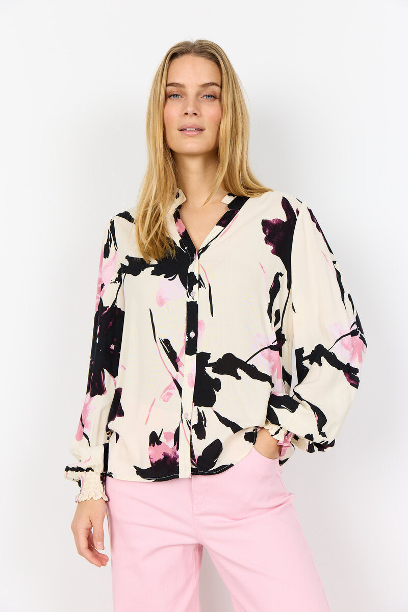 Bene 1 Blouse Women Rose Combi Soyaconcept