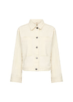 Bess 1 Jeansjacka Dam Cream Soyaconcept
