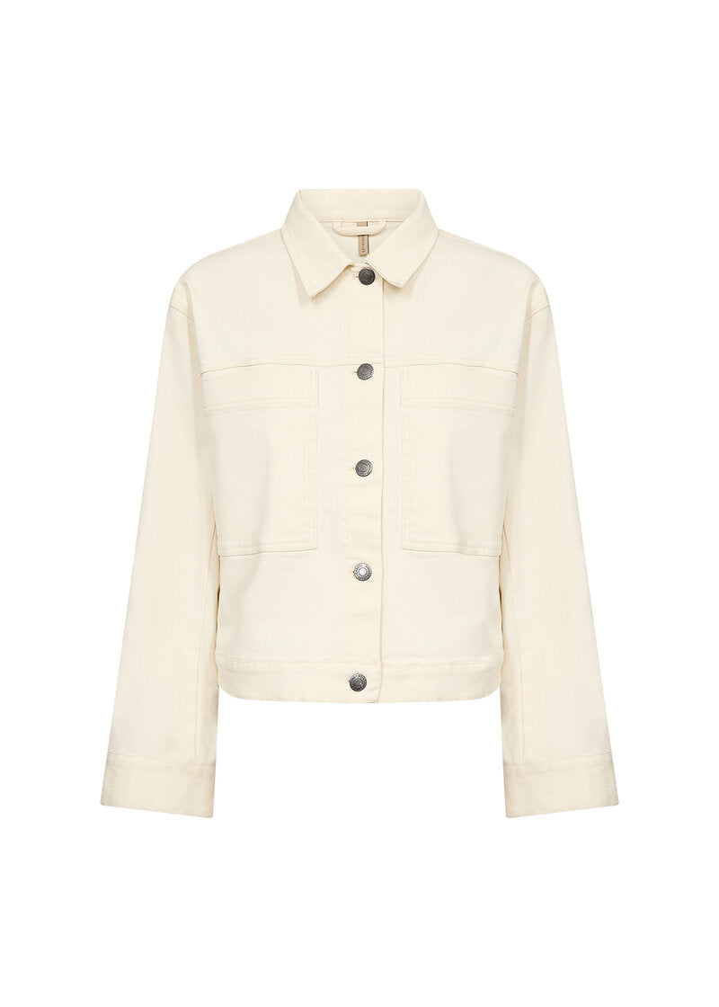 Bess 1 Jeansjacka Dam Cream Soyaconcept
