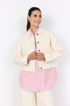 Bess 1 Jeansjacka Dam Cream Soyaconcept