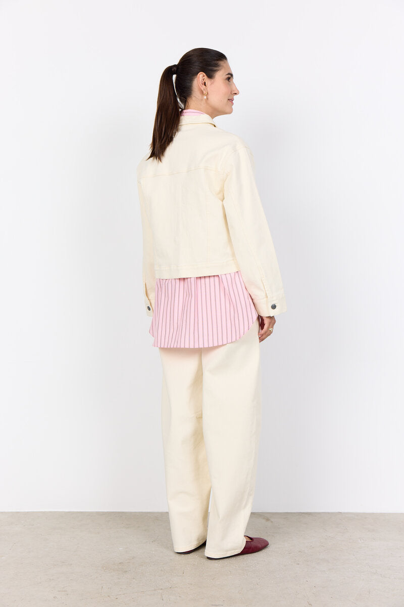 Bess 1 Jeansjacka Dam Cream Soyaconcept