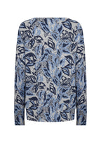 Biara 134 Sweater Women Air Blue Combi Soyaconcept