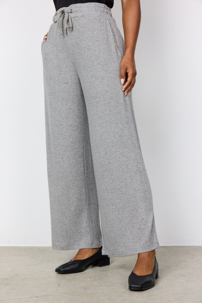 Biara 74 Byxa Dam Medium Grey Melange Soyaconcept