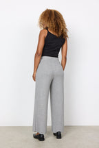 Biara 74 Trousers Women Medium Grey Melange Soyaconcept