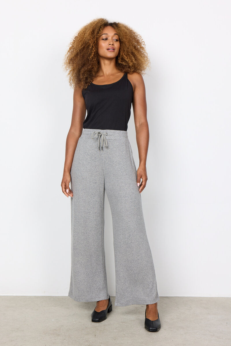 Biara 74 Byxa Dam Medium Grey Melange Soyaconcept